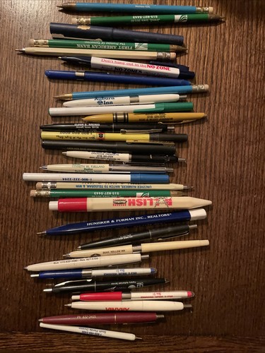 Lot vintage advertising - lot, of
