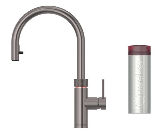 Quooker pro3 flex - gunmetal, tap