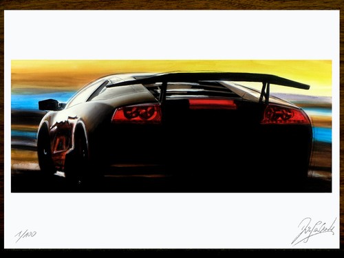 Original art graphic - , lambo