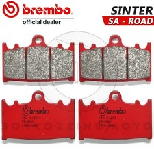4 FRONT BRAKE PADS BREMBO RED