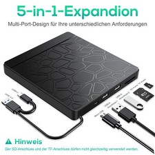 5in1 External USB 3.0 DVD CD