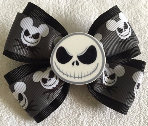 Girls hair bow wide jack - 4",