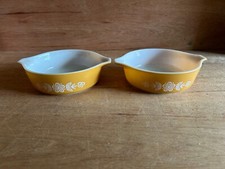 Pyrex Butterfly Gold Casserole