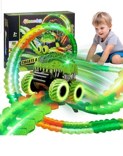 154pcs rechargeable car track - 154pcs,