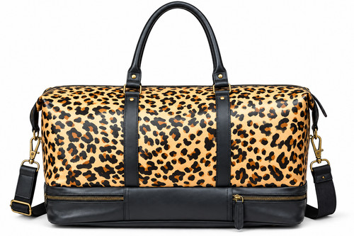 Leopard print duffle - duffle, women