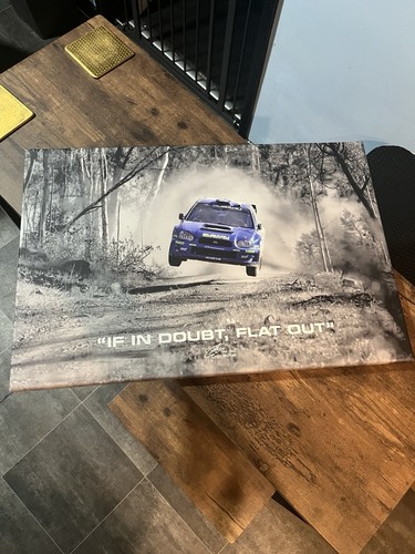 Colin mcrae canvas wall - mcrae,