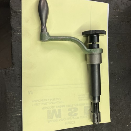 Myford spindle driving handle - myford,