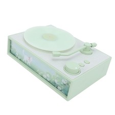 Vintage Record Player With