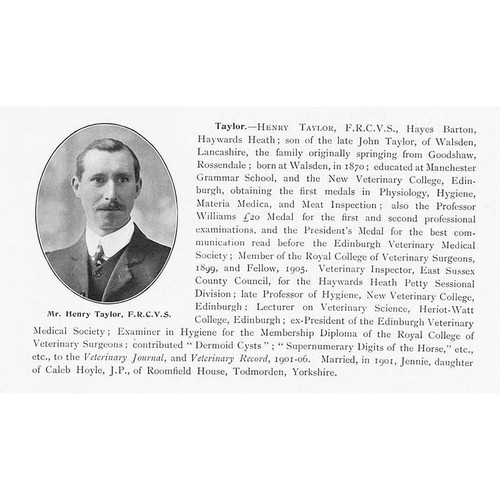 Henry taylor veterinary - taylor,