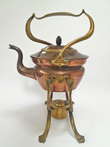 Antique art nouveau copper - nouveau,