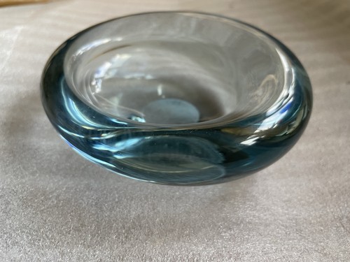 Holmegaard pale blue glass - –,