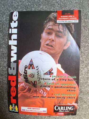 Football peogramme bristol - football,