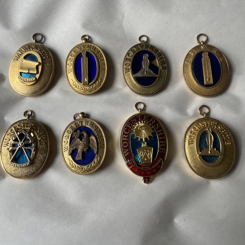Masonic collar jewels - collar, job