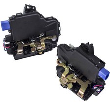 2xFRONT LEFT & RIGHT DOOR LOCK For SKODA FABIA MK1/2 1999>2014 8 PIN 3B1837015