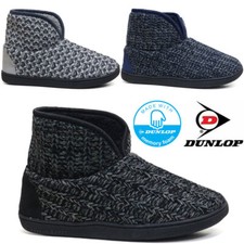 MENS SLIPPERS DUNLOP MEMORY