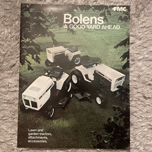 Bolens lawn garden tractor - garden,
