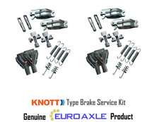 Knott Type 200x50mm Twin Axle