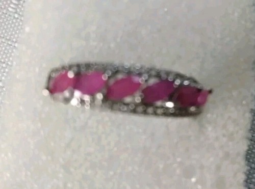 Heated marquise ruby white - marquise,