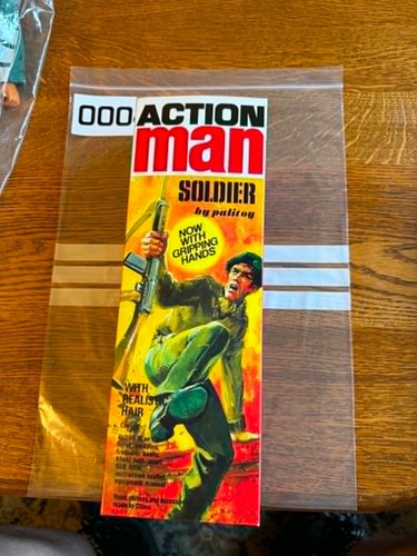 Vintage action man soldier - vintage,