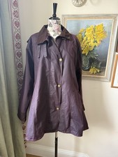 Welligogs Brand new unworn brown Waxed Cotton Jacket coat Fishtail Back