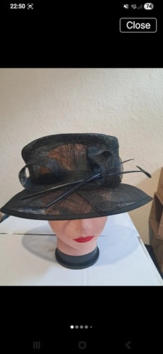 Women black 100 sinamay - black, 100%