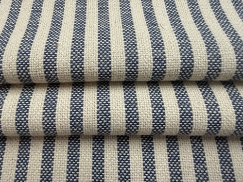 Oakwood linen stripe fabric - linen,