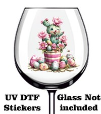 Easter Cactus Plant UV DTF