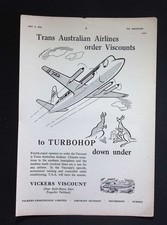 Original 1952 Advert Vickers