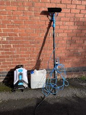 30ft Window Cleaning Pole Telescopic Brush, Extendable Cleaner