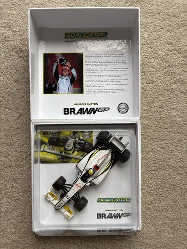 Scalextric jenson button - jenson, brawn