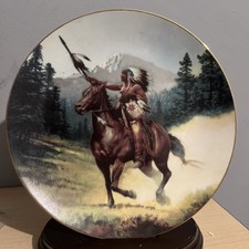 Indian Warrior Plate -