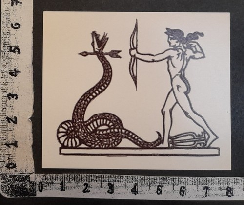 Wunderkammer bookplate 1489 - bookplate,