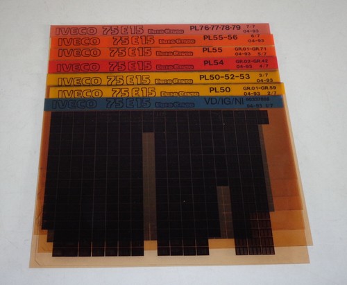 Microfich parts