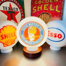 Esso Motor Oil Gas Petrol Pump
