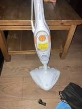 Morphy Richards Wooden Tiles Floor Cleaner Polish Steam Cleaner - White