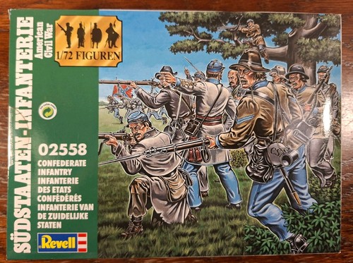 Revell confederate infantry - confederate,
