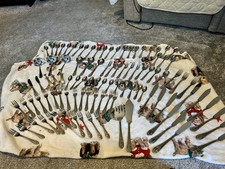 SBS Rostrei Edelstahl 174 Cutlery Dinner Set Silver with Gold Trim