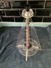 Vintage Art Deco Perspex Table lamp base.