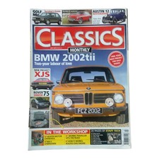 CLASSIC CARS motor motoring magazine.July 2015 #231 BMW 2002tii.Rover 75 history