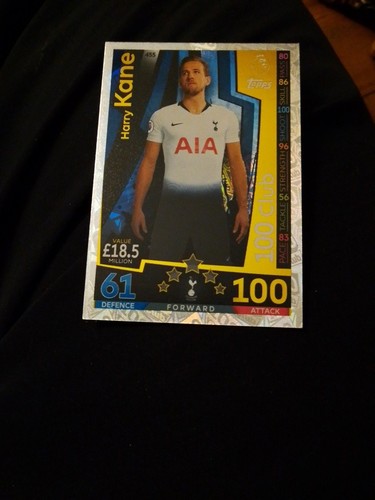 2018 match attax harry kane - match,