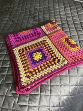 Handmade Crochet Blanket/throw/lap Blanket