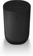 Sonos Move 2 Portable Smart Speaker with Voice Control - Black (MOVE2UK1BLK)