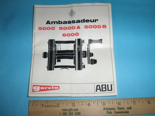 Vintage ambassadeur 5000 - vintage,