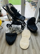 Egg2 Travel Set Pram Pushchair Buggy Carrycot Navy
