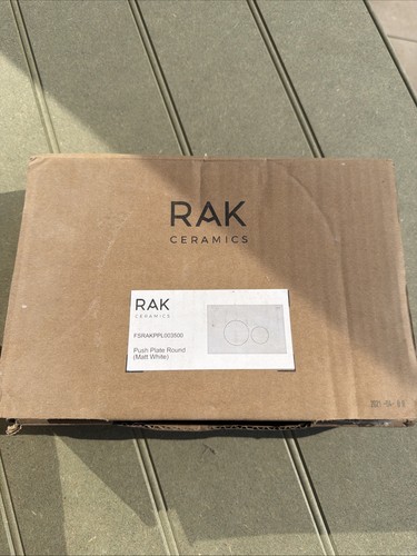 Rak ceramics push - plate, round