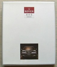 ROVER 800 Series Mk II Press Media Pack Photos Nov 1991 Sterling 820i Vitesse