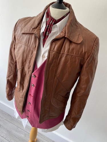 Vintage 70s sears the leather - the,