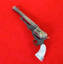 METAL 1/6 Scale American Civil War Cowboy Pistol Gun Revolver Model Wild West