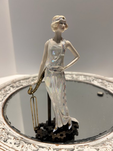 Art deco rare porcelain - art,