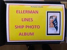 AN ALBUM OF ELLERMAN LINES SHIP PHOTOGRAPHS